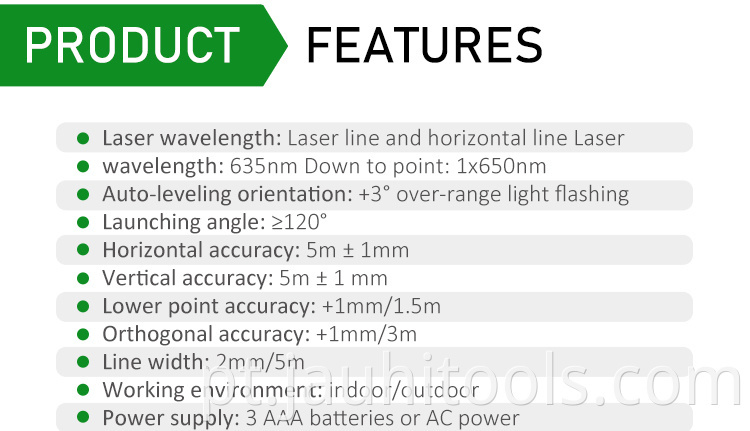 Laser Level Self Levelling 5 Lines